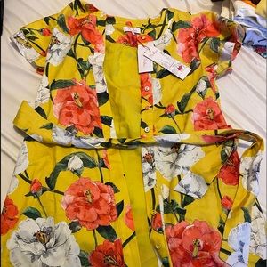 Parker floral Dress Lemon
